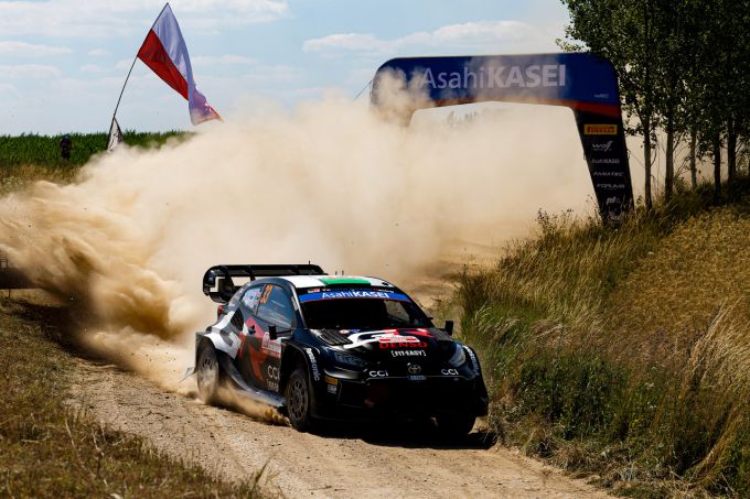 Toyota Gazoo Racing winnaar ORLEN 80e Rally van Polen 2024 Foto 1