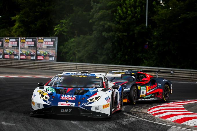 DTM Norisring 8e race 2024 zondag 7 juli Foto 16 Nr19_Luca_Engstler_Lamborghini