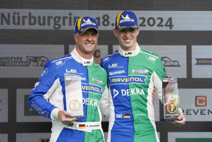 Ralf en David Schumacher zegevieren opnieuw in de Prototype Cup Duitsland