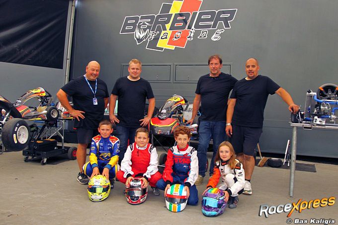 Barbier Racing: Teo Randaxhe, Levin Barbier, Franois Collignon en Roselyn Heinicke