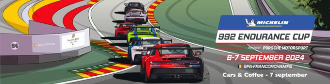 Michelin 992 Endurance Cup en Porsche Cars & Coffee 7 september 2024 afbeelding 6 event poster