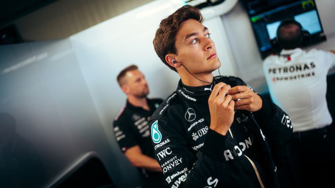 George Russell Mercedes Grand Prix F1