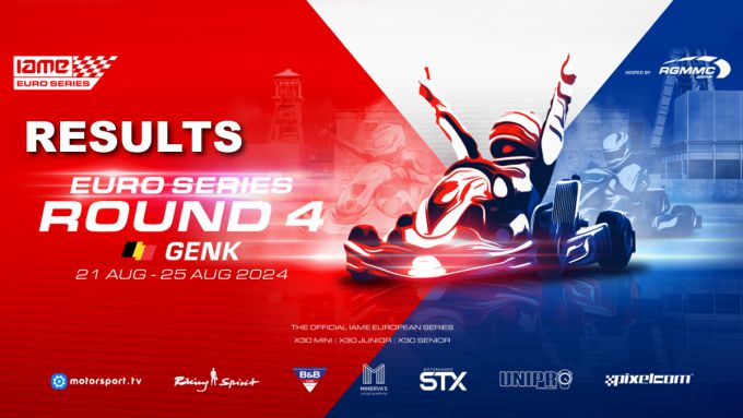 2024 IAME Euro Series Ronde 4 op het Home of Champions circuit van Genk