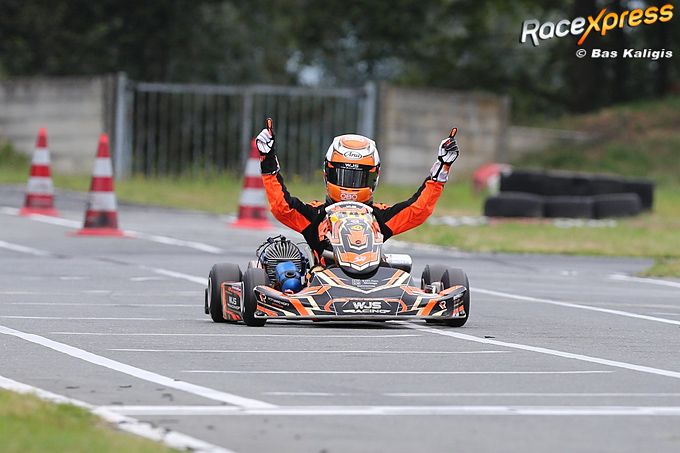 Djamairo Hoft wint GK4 Kart Series in Eindhoven