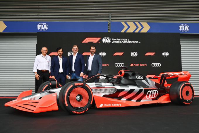 Audi F1 Intro @ Spa Francorchamps