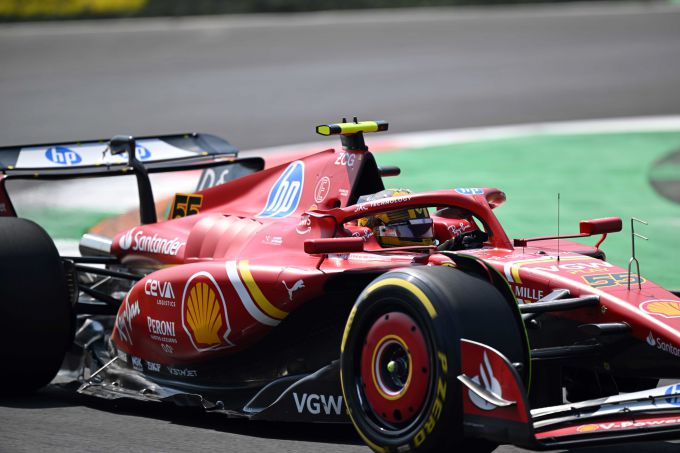 Carlos Sainz Monza Ferrari