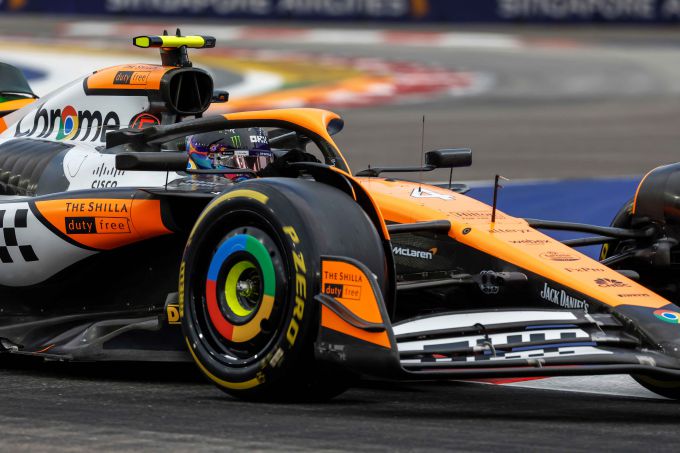 Lando Norris Singapore Max Verstappen