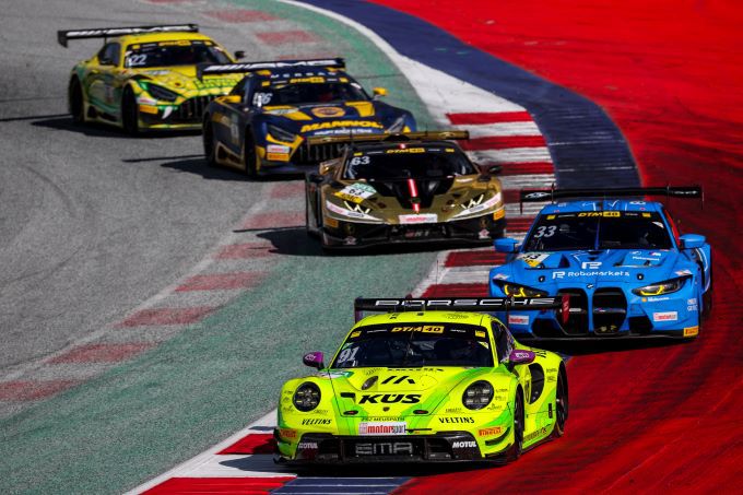 DTM 2024 Red Bull Ring Foto 4 lokale held en titelverdediger Thomas Preining pakte de tweede plaats