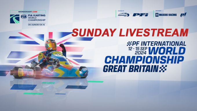 LIVESTREAM Super Heats - Finals FIA Karting World Championship OK, OKJ, OK-N World Cup