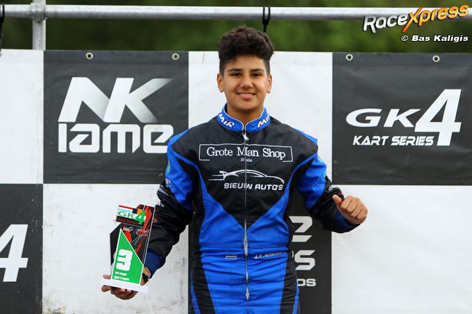 Karttalent Julian Altelaar verovert podiumplaats op legendarisch circuit Kerpen in GK4 Kart Series