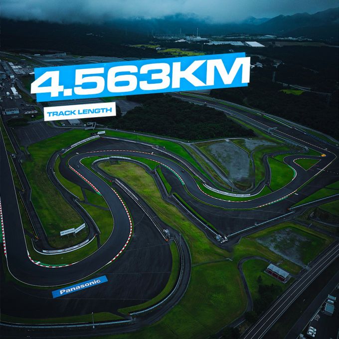 FIA WEC 6 Hours of Fuji Speedway Foto 1 lengte van 4,563 km is Fuji het op n na kortste circuit