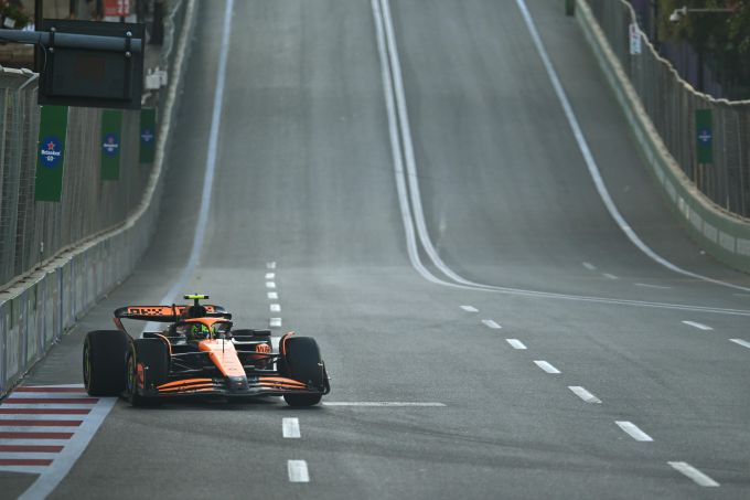 Lando Norris McLaren Baku F1