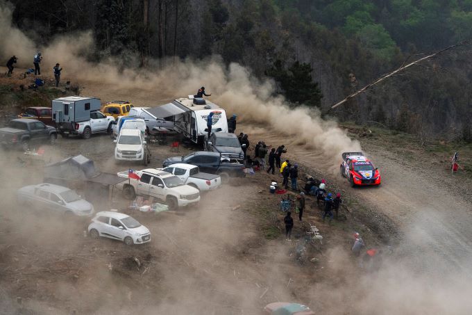 Rally Chile Bio Bio 2024 Foto 2 Tanak Hyundai