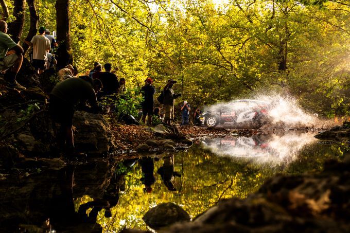 EKO Acropolis Rally Greece Foto 8 Elfyn Evans actie