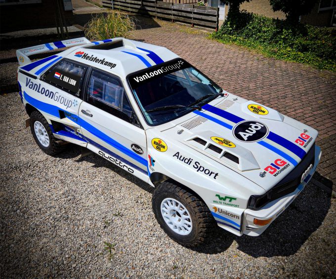 Erik van Loon Dakar Classic Audi S1