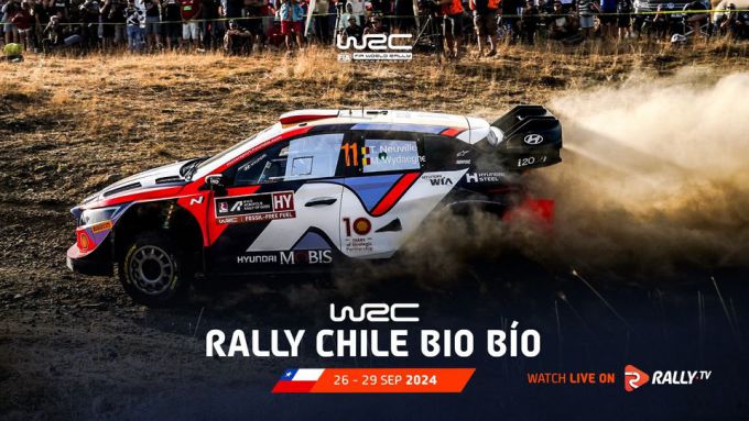 FIA World Rally Championship 2024 Rally Chili Toyota Gazoo racing Foto 4 event poster