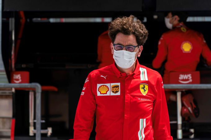 Mattia Binotto Sebastian Vettel