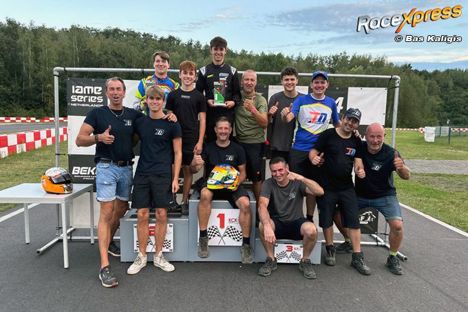 Gebroeders Bult tonen talent in GK4 Kart Series - knappe zege Mart op oude kartbaan Michael Schumacher