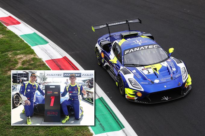  Gorini & Tamburinis Maserati GT2 op Monza in Fanatec GT2 European Series powered by Pirelli