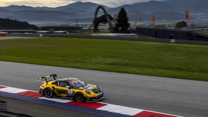 Porsche Sixt Carrera Cup Deutschland Red Bull Ring zaterdag Foto 9 Larry ten Voorde @ Red Bul Ring actie