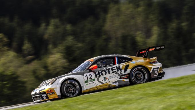 Porsche Sixt Carrera Cup Deutschland Red Bull Ring zaterdag Foto 7 Senna van Soelen actie