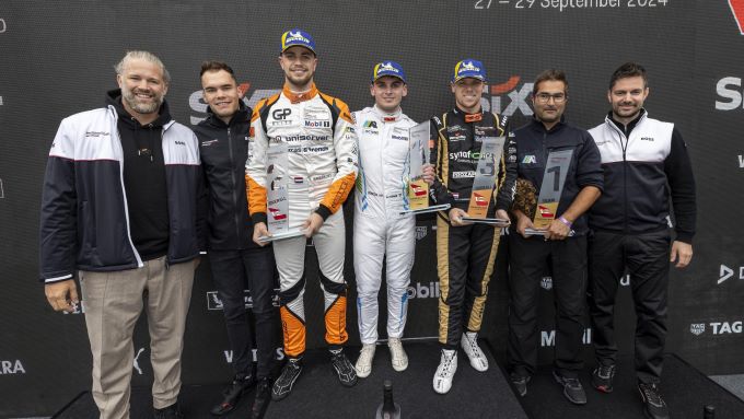 Porsche Sixt Carrera Cup Deutschland Red Bull Ring zaterdag Foto 4 podium