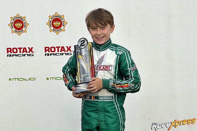 Bran Vanderveken wint ticket voor de Rotax Max Challenge Grand Finals