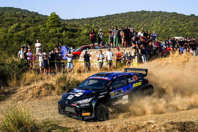 EKO Acropolis Rally Greece zaterdag Foto 3 Toyota Yaris WRC2