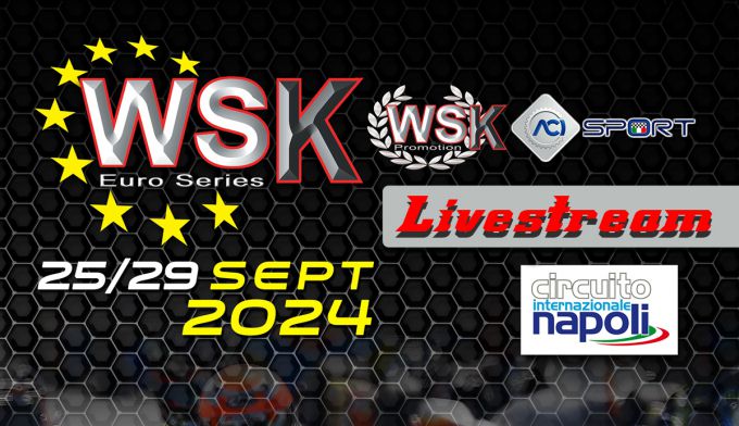 Ronde 2 van de 2024 WSK Euro Series op het International Circuit Napoli in Sarno