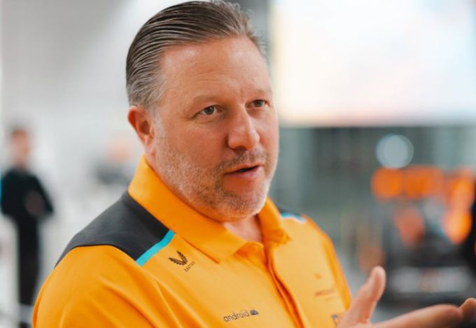 Zak Brown, CEO van McLaren