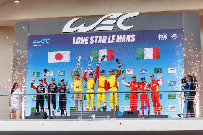 6e ronde FIA World Endurance Championship 2024 Lone Star Le Mans COTA Texas USA Ferrari winnaar Foto 2