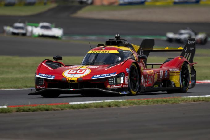 FIA WEC 6 Hours of Fuji 2024 Foto 4 P9 voor Ferrari in Fuji foto: media.ferrari.com