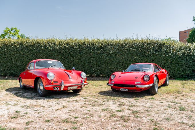 Car_and_Classic_Gennaro_Forgione_Foto_4 Porsche 356 en Ferrari Dino