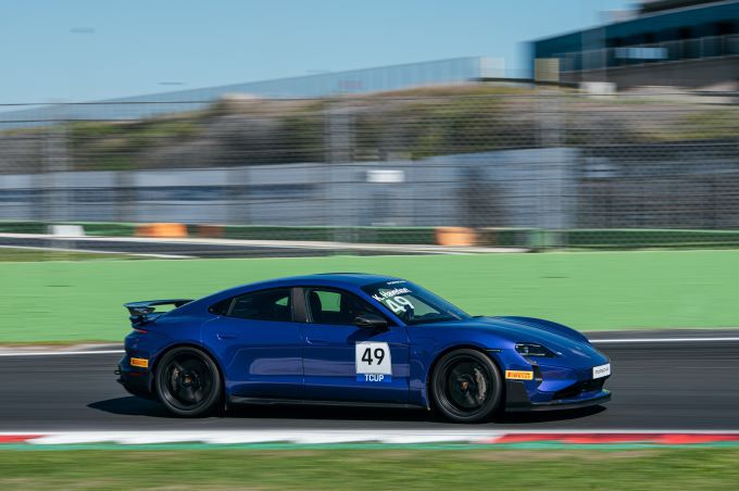 Porsche Taycan Turbo GT test Vallelunga Kas Haverkort Foto 6