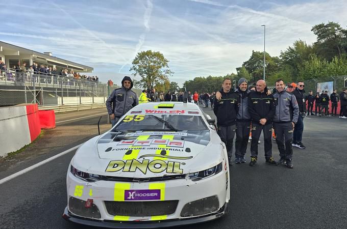 Andres Beers op de startgrid