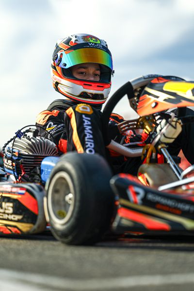 Karttalent Djamairo Hoft sluit IAME Benelux Series af als derde in kampioenschap!