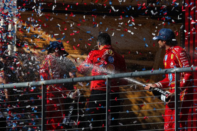 Ferrari viert de dubbele overwinning in Austin USA