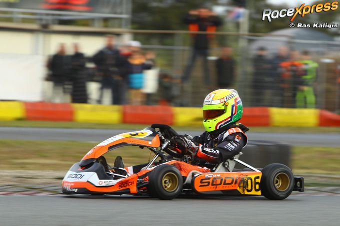 Karttalent James van der Pol vecht zich naar knappe podiumplaats in NK Rotax Max!