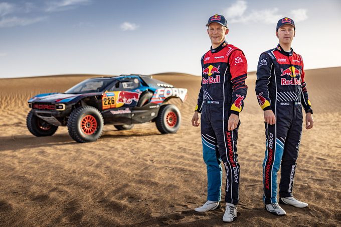 LINE-UP Ford Dakar Rally 2025: Mattias Ekstrm Ford Performance Dakar 2025 Raptor T1+