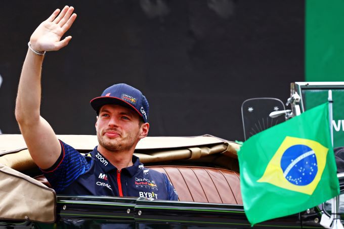 F1-GP Brazilie 2024 Autodromo José Carlos Pace Interlagos Foto 5 Max Verstappen portret Foto: Red Bull Content Pool