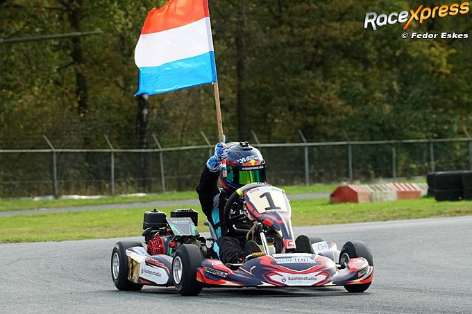 Kay Miegielsen Nederlands kampioen F2 Rocky