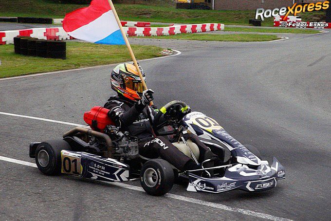 Roan Benes Nederlands kampioen Parolin ID Engines Junior