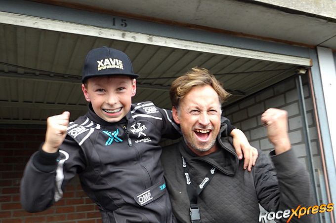 Xavi Radecke is Nederlands kampioen karting