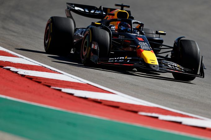 Max Verstappen op COTA 2024