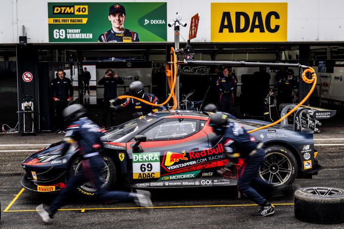 DTM finale Hockenheim Foto 2 Thierry Vermeulen Top-5 en snelste Ferrari-rijder