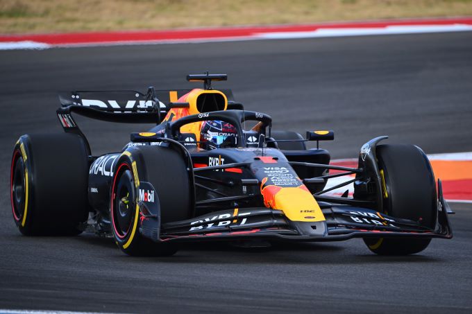 Grand Prix USA COTA Austin foto 1 Max Verstappen actie bron Red Bull Content Pool