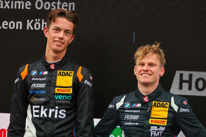 ADAC GT Masters Hockenheim 2024 Foto 2 Maxime Oosten en Leon Khler portret