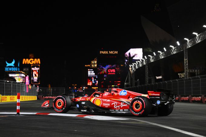 Carlos Sainz Ferrari Las Vegas