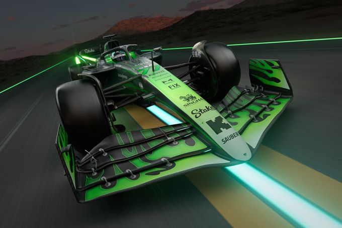 Stake F1 Team KICK Sauber komt met een vlammend hete speciale livery om het Grand Prix van Las Vegas in vuur en vlam te zetten