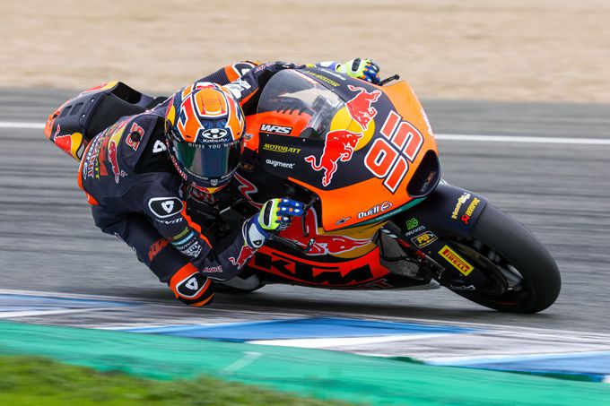 Collin Veijer trapt 2025 seizoen af met productieve eerste Moto2-test in Jerez